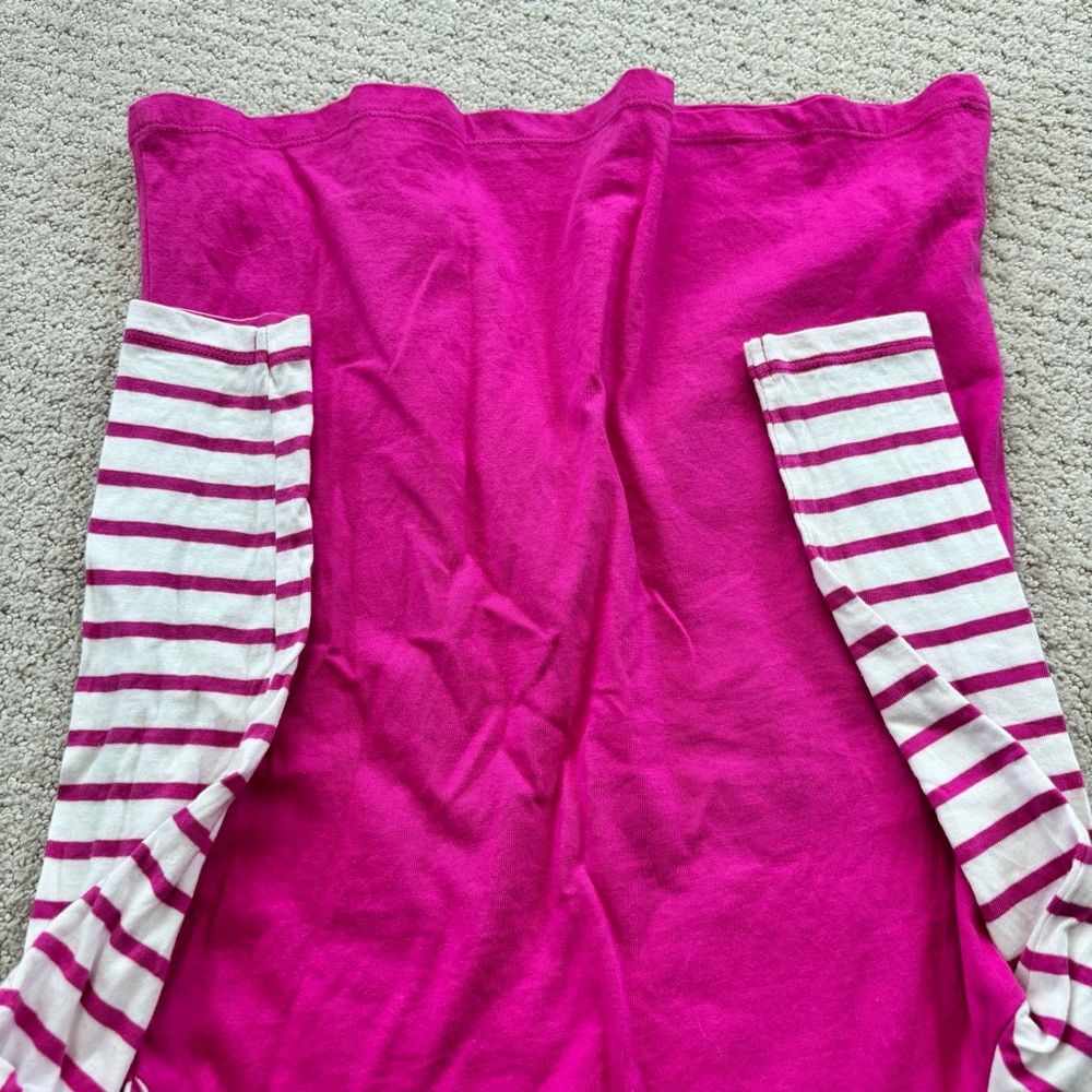 Mini Boden Pink Striped Kids Scientist tunic - Picture 3 of 3